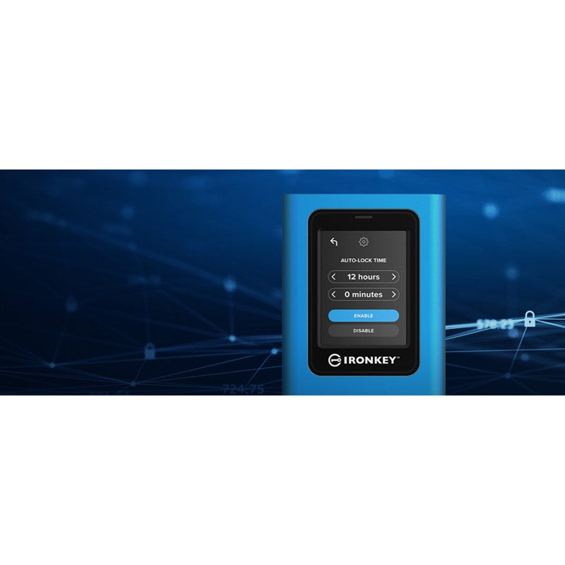 Kingston IronKey Vault Privacy 80 XTS-AES 256-bit Encrypted External SSD Kingston IronKey Vault Privacy 80 XTS-AES 256-bit Encrypted External SSD